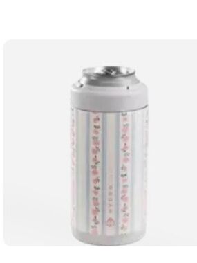 Hydrojug 12 oz nsulated  cup stainless steel can holder with non slip primrose